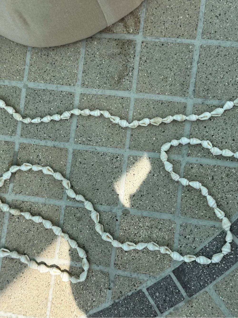 Vintage Small Shell Long Necklace
